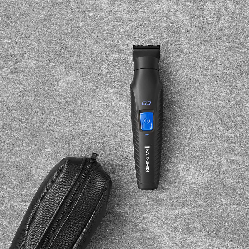 Remington G3 multi-hair clipper (incl. 6 attachment heads/combs, battery operated), men's beard trimmer, hair trimmer, body, ear and nose hair trimmer, self-sharpening blades, PG3000 - NewNest Australia