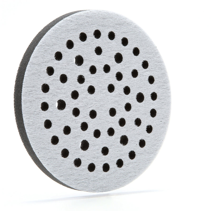 3M Clean Sanding Soft Interface Disc Pad, 52 Holes - Disc Backup Pad for Vacuum Sander - Hook and Loop Attachment - 6" x .5" - 28322 - NewNest Australia