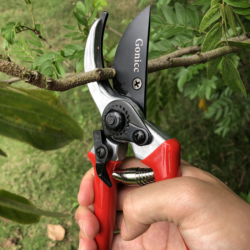 gonicc 8" Professional Sharp Bypass Pruning Shears (GPPS-1002), Tree Trimmers Secateurs,Hand Pruner, Garden Shears,Clippers for The Garden. - NewNest Australia