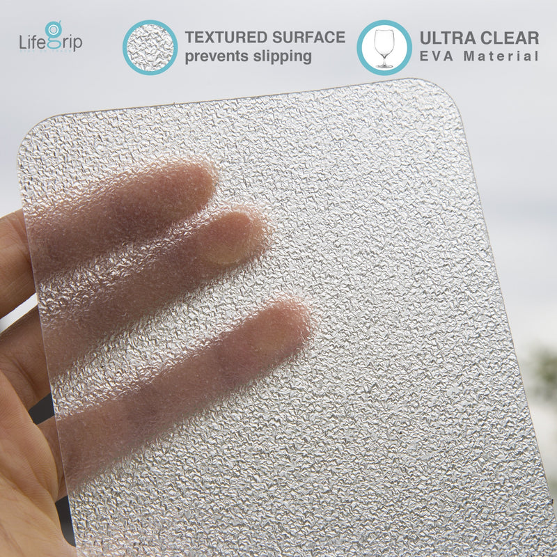 LifeGrip Anti Slip Transparent Anti Slip Tape, 1 inch by 30 feet, Non-Slip Traction Grip Tape to Tubs, Boats, Stairs, Clear, Soft, Comfortable for Bare feet (1" X 30') 1" X 30' - NewNest Australia