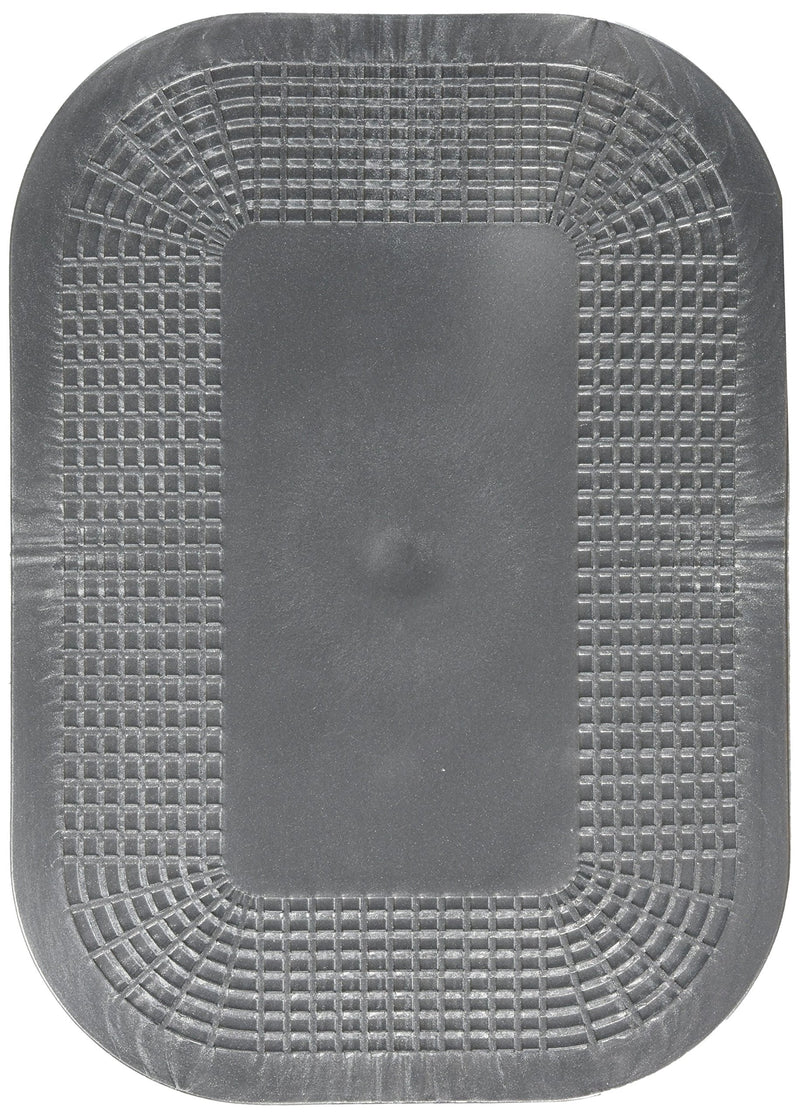 Dycem Non Slip Pad, Rectangular 25 X 18 cm, Silver, Precut Adhering Pad, Grip Assistance, Non-Toxic, Prevents Objects From Sliding or Rolling, Ideal for Cups, Plates, & Eating Utensils Rectangular, 25 X 18CM - NewNest Australia
