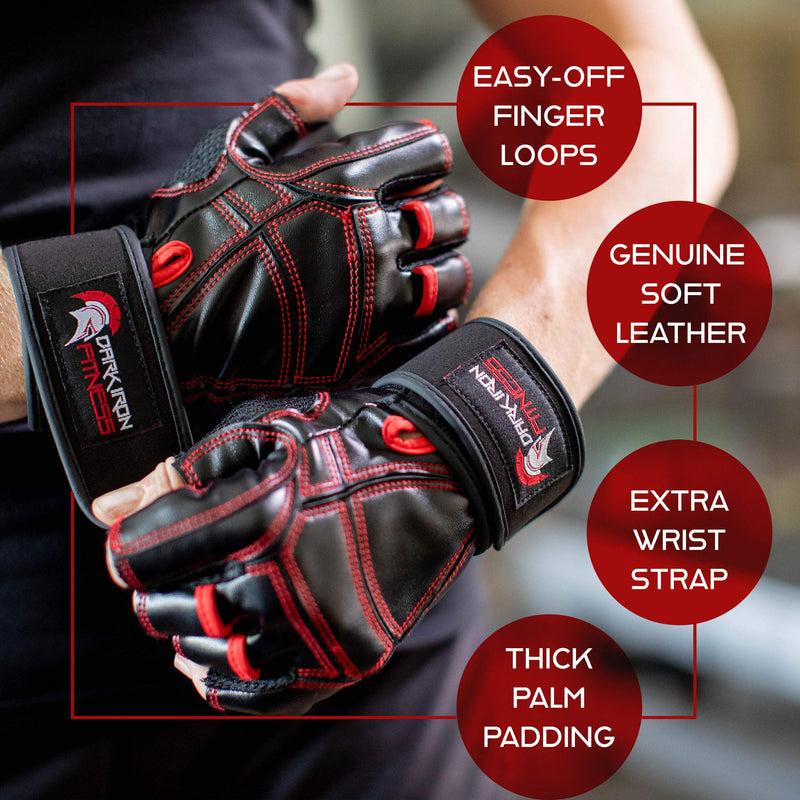 Work Out Gloves for Weight Lifting - Top Men and Womens Weightlifting Gym Glove for Barbell Exercise Workouts - Extra Soft Protective Grips for Comfortable Workout Grip with Lock In Wrist Wrap Medium - NewNest Australia