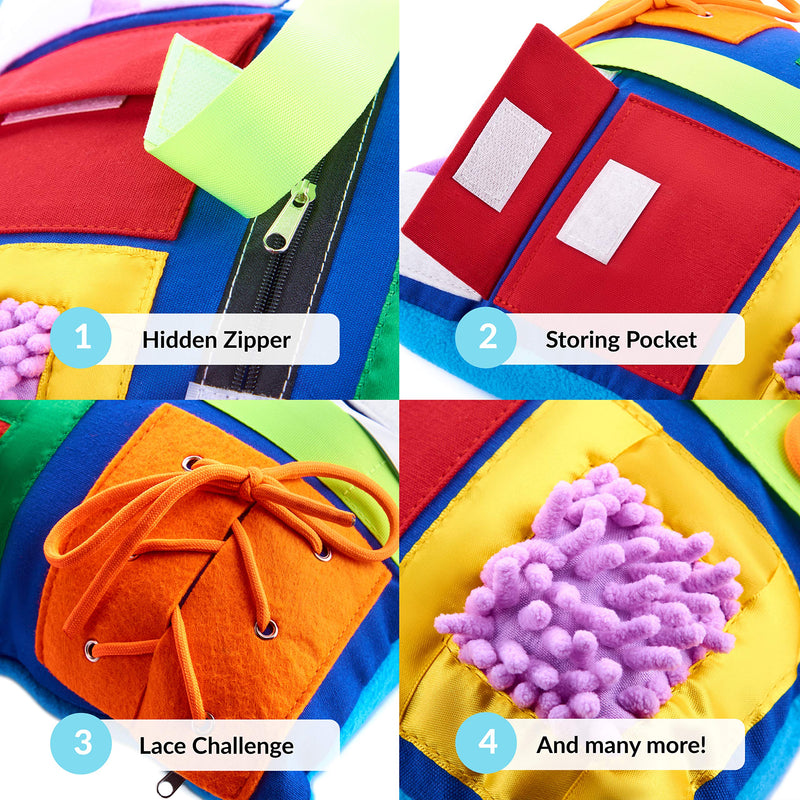 Nest Cushion For Dementia Sicks, Includes Cushion Filling, Activity For Seniors, Seniors Activity, Dementia Activity Hands, For Alzheimer, Dementia, Asperger, Autism - NewNest Australia