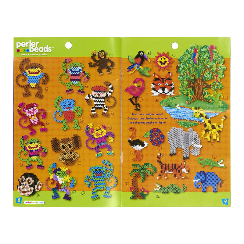 Perler Beads Assorted Fuse Beads Tray for Kids Crafts with Perler Bead Pattern Book, 4001 pcs - NewNest Australia