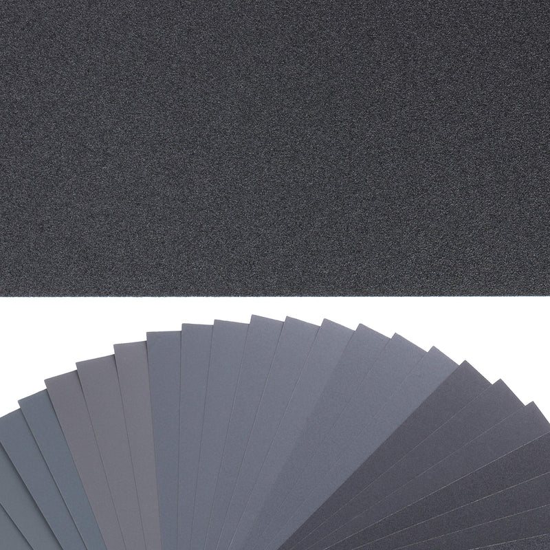 Bates- Sand Paper with 1 Handle, 36 Pack, Sandpaper, Sandpaper Assortment, Sand Paper Variety, Sanding Block, Sandpaper Block, Sandpaper for Wood, Automotive Sandpaper, Sand Block, Fine Grit Sandpaper - NewNest Australia