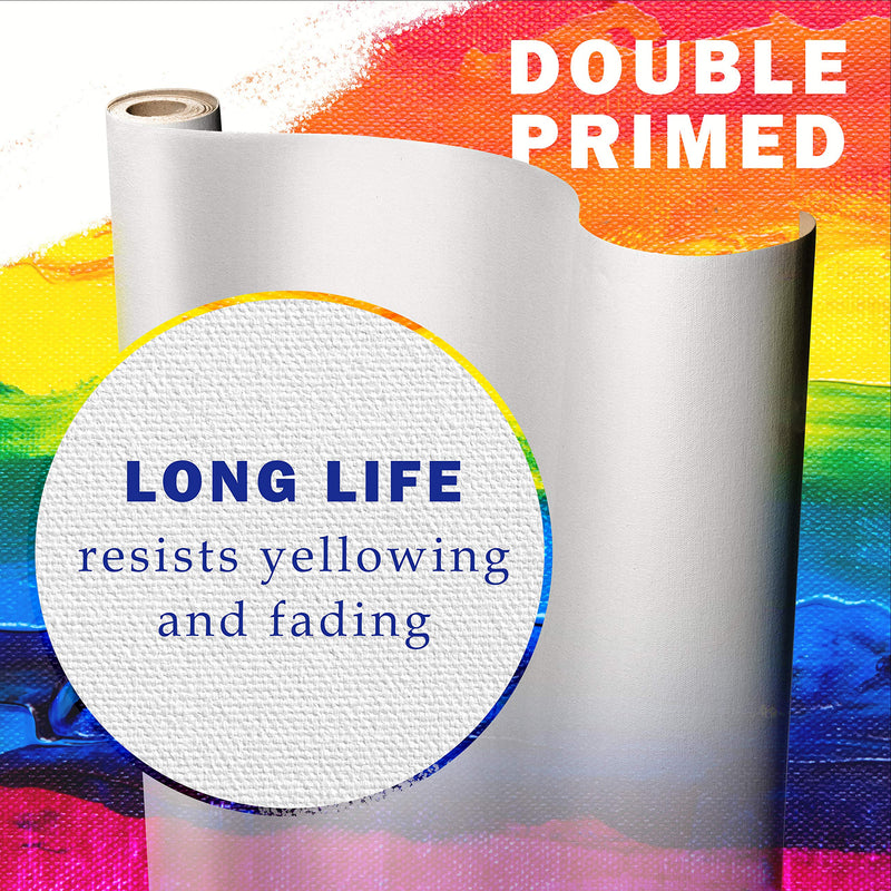 VViViD Double Primed Cotton Canvas 61" Wide Roll Choose Your Size! (1.49ft x 61") 1.49ft x 61" - NewNest Australia