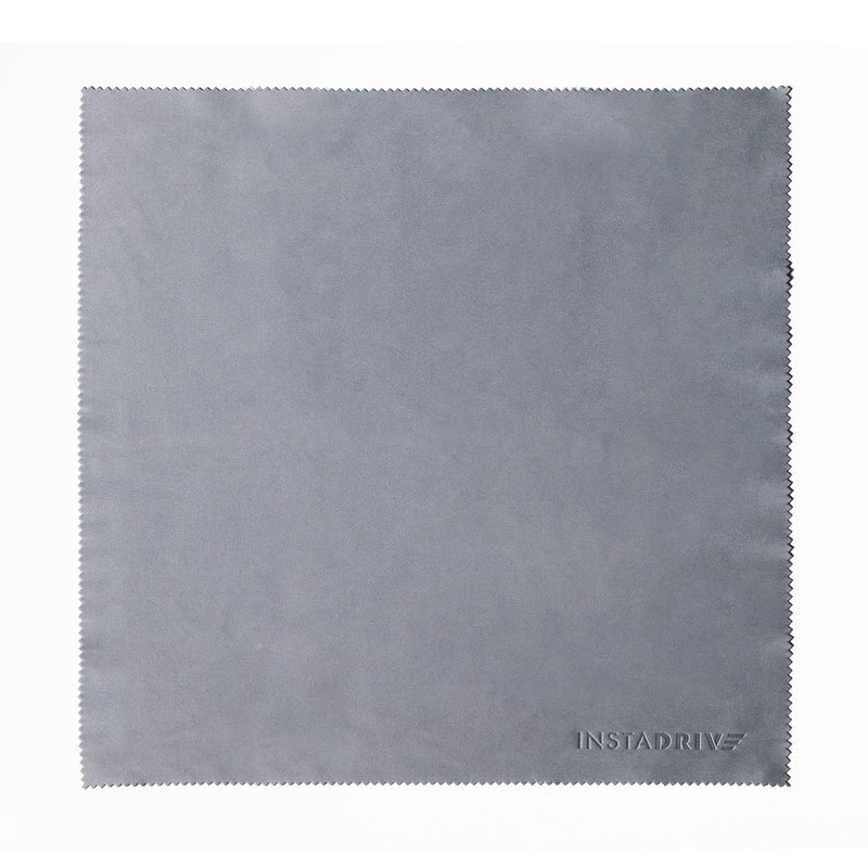 INSTADRIVE XXL 6 glasses cloths 30x30cm - glasses cleaning cloths made of microfiber for professional glasses cleaning (glass cloths) - NewNest Australia