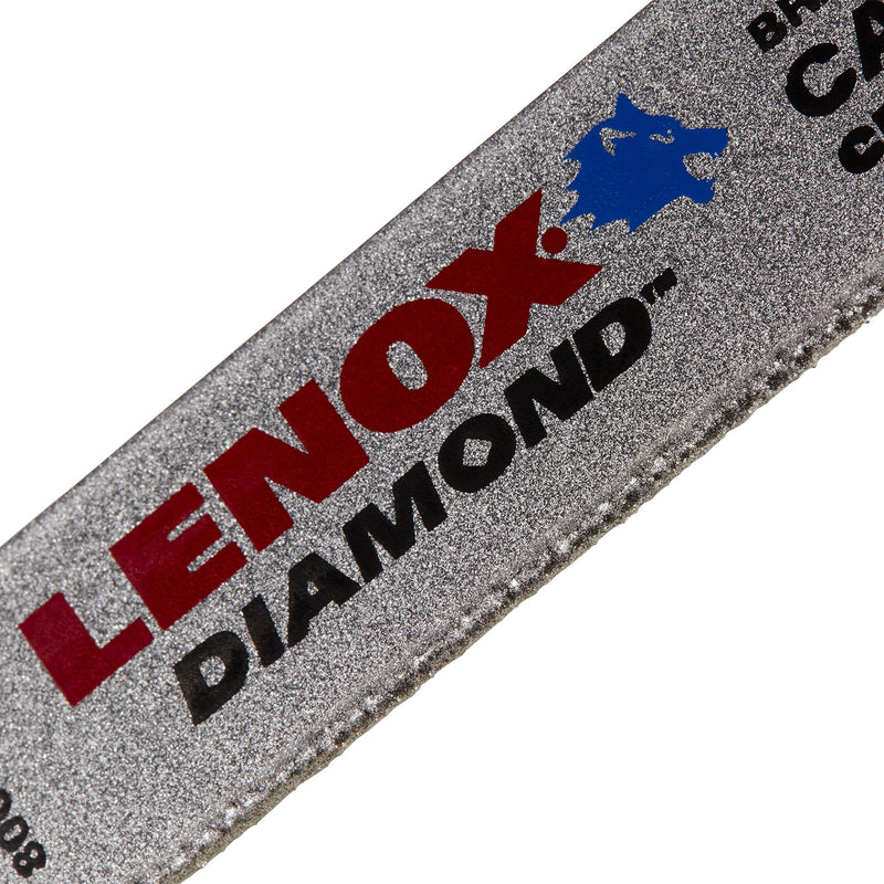 LENOX Tools Reciprocating Saw Blade, Diamond Grit, 8-Inch (10833800RDG) 1 Black.Grey - NewNest Australia