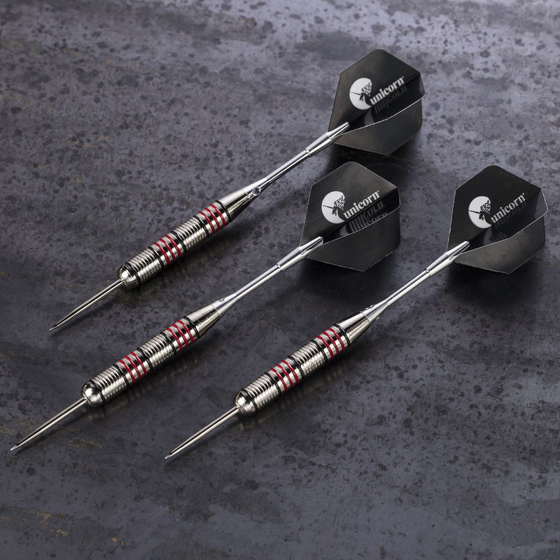 Unicorn Steel 500 30-Piece Dart Set Includes Wallet Carrying Case Designed for Use with Bristle Dartboards - NewNest Australia
