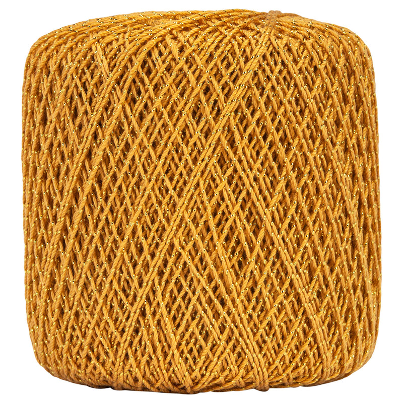 Coats Crochet Metallic Crochet Thread, 10, Gold - NewNest Australia