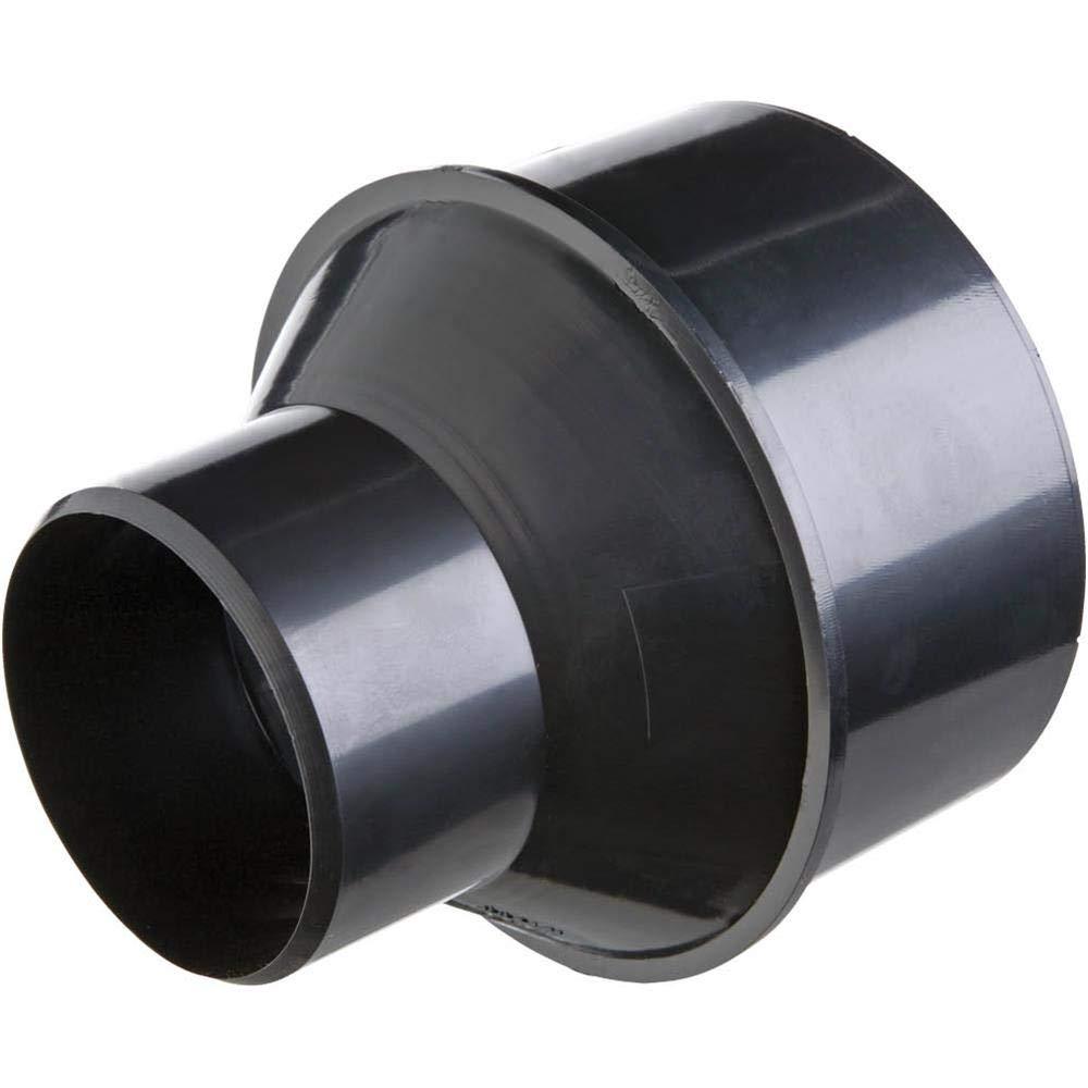 Woodstock W1044 4" To 2-1/2" Reducer, Black - NewNest Australia