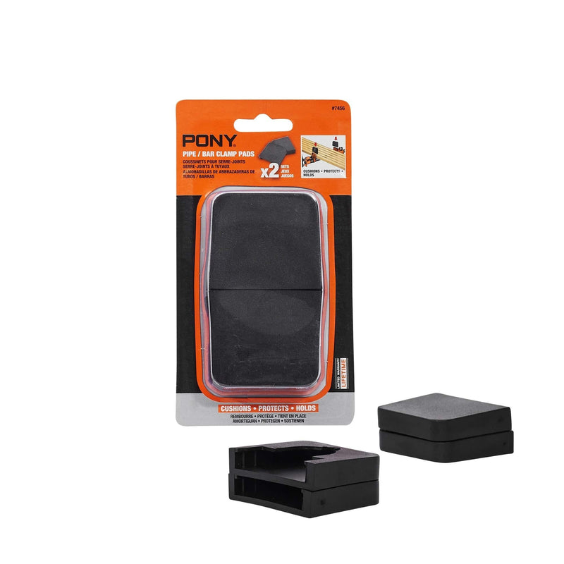 Pony Jorgensen 7456 Cushion Clamp Pads (4-Pack), Black - NewNest Australia