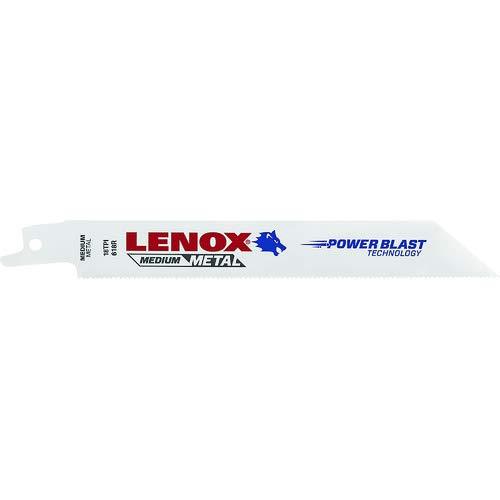 Lenox Tools - 20566618R LENOX Tools Metal Cutting Reciprocating Saw Blade with Power Blast Technology, Bi-Metal, 6-inch, 18 TPI, 5/PK Cobalt - NewNest Australia