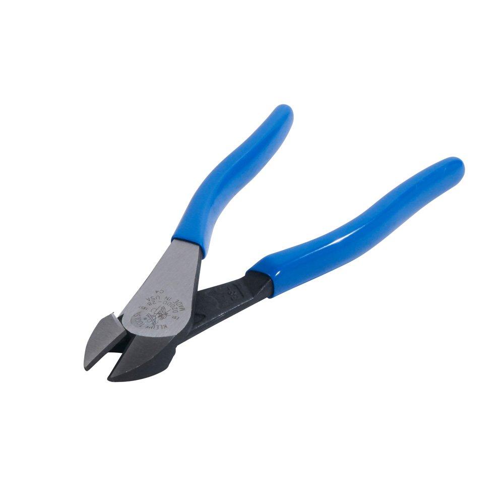 Klein Tools D2000-28 Pliers, Diagonal Cutting Pliers with Angled Head are Heavy-Duty to Cut ACSR, Screws, Nails, Most Hardened Wire, 8-Inch - NewNest Australia