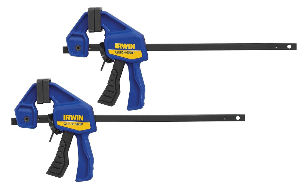 IRWIN QUICK-GRIP Bar Clamp, One-Handed, Micro, 4-1/4-Inch, 2-Pack (1964747) Blue - NewNest Australia