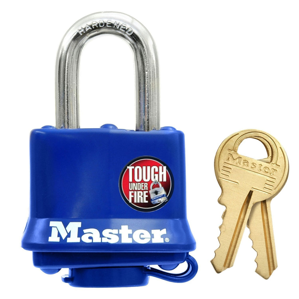 Master Lock 312D Weatherproof Padlock,Navy Blue - NewNest Australia