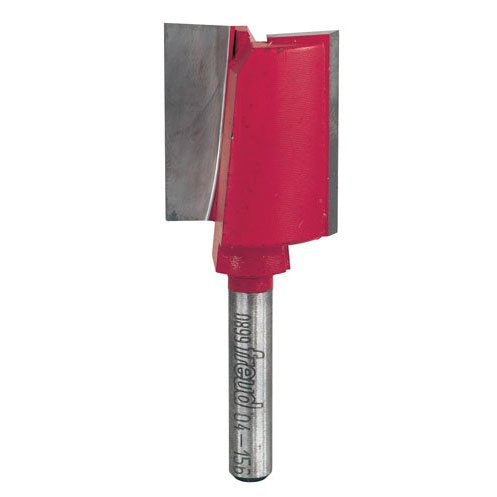 Freud 1" (Dia.) Double Flute Straight Bit with 1/4" Shank (04-156) 1-Inch Diameter by 1/1/8-Inch Double Flute Straight Router Bit with 1/4-Inch Shank - NewNest Australia
