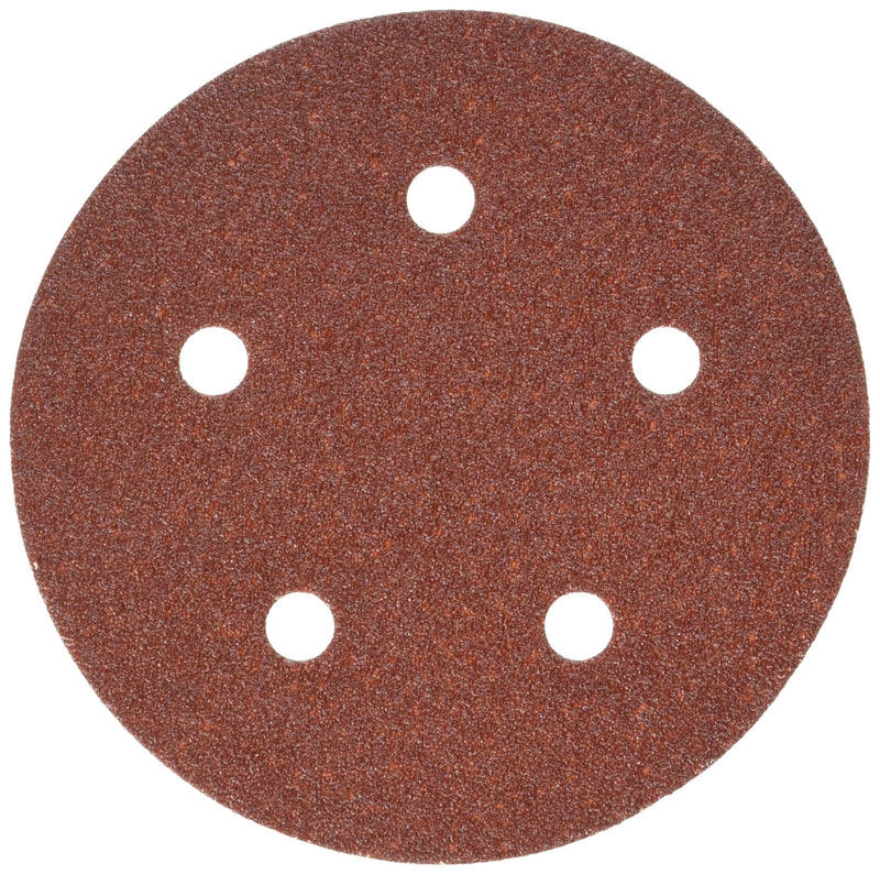 PORTER-CABLE 735500625 5-Inch 5-Hole Hook and Loop 60 Grit Sanding Discs (25-Pack) 60G, 25-Pack - NewNest Australia