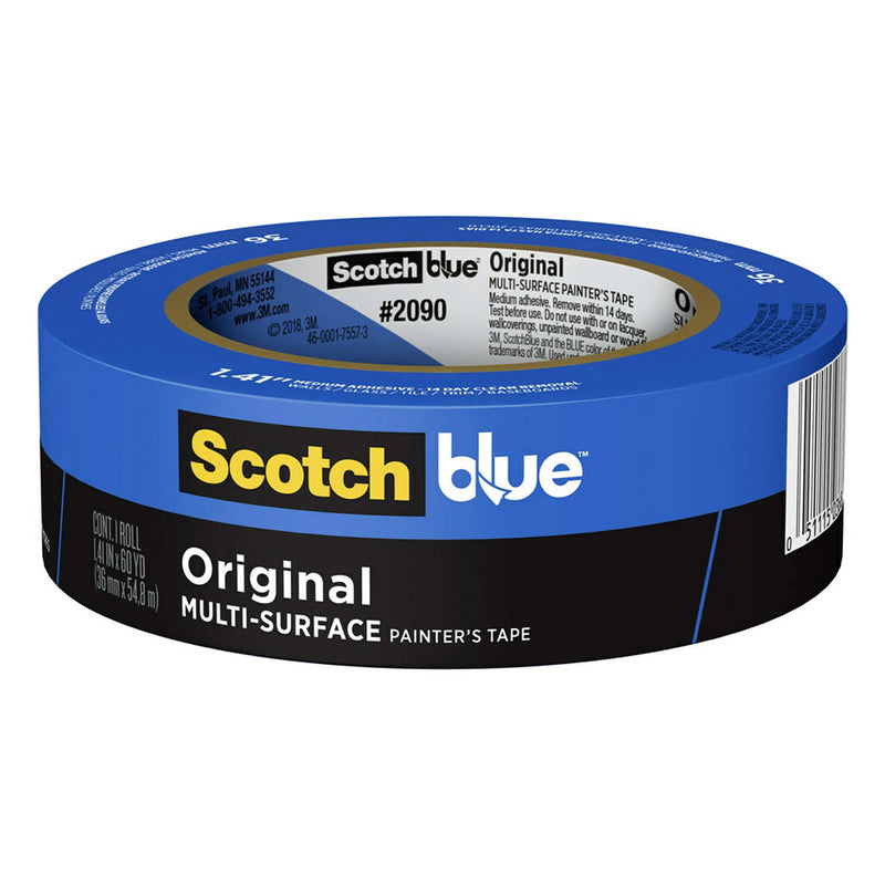 ScotchBlue Painter's Tape, Multi-Use, 1.41-Inch by 60-Yard, 1 Roll 1.41" Width - NewNest Australia
