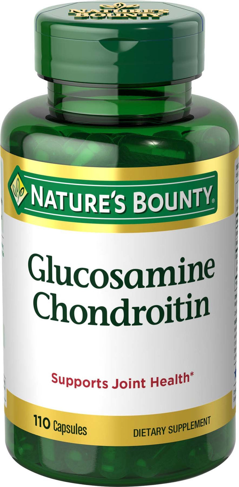 Nature's Bounty Glucosamine Chondroitin, Dietary Supplement, Support Joint Health, 110 Count 1 - NewNest Australia