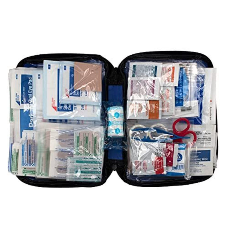 First Aid Only All-Purpose Essentials Soft-Sided First Aid Kit, Blue, 298 Pieces 1-Pack - NewNest Australia