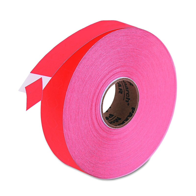 Monarch 925075 Easy-Load 1131 1-Line Pricemarker Label, 7/16 x 7/8, Fluorescent Red (Pack of 2500) - NewNest Australia