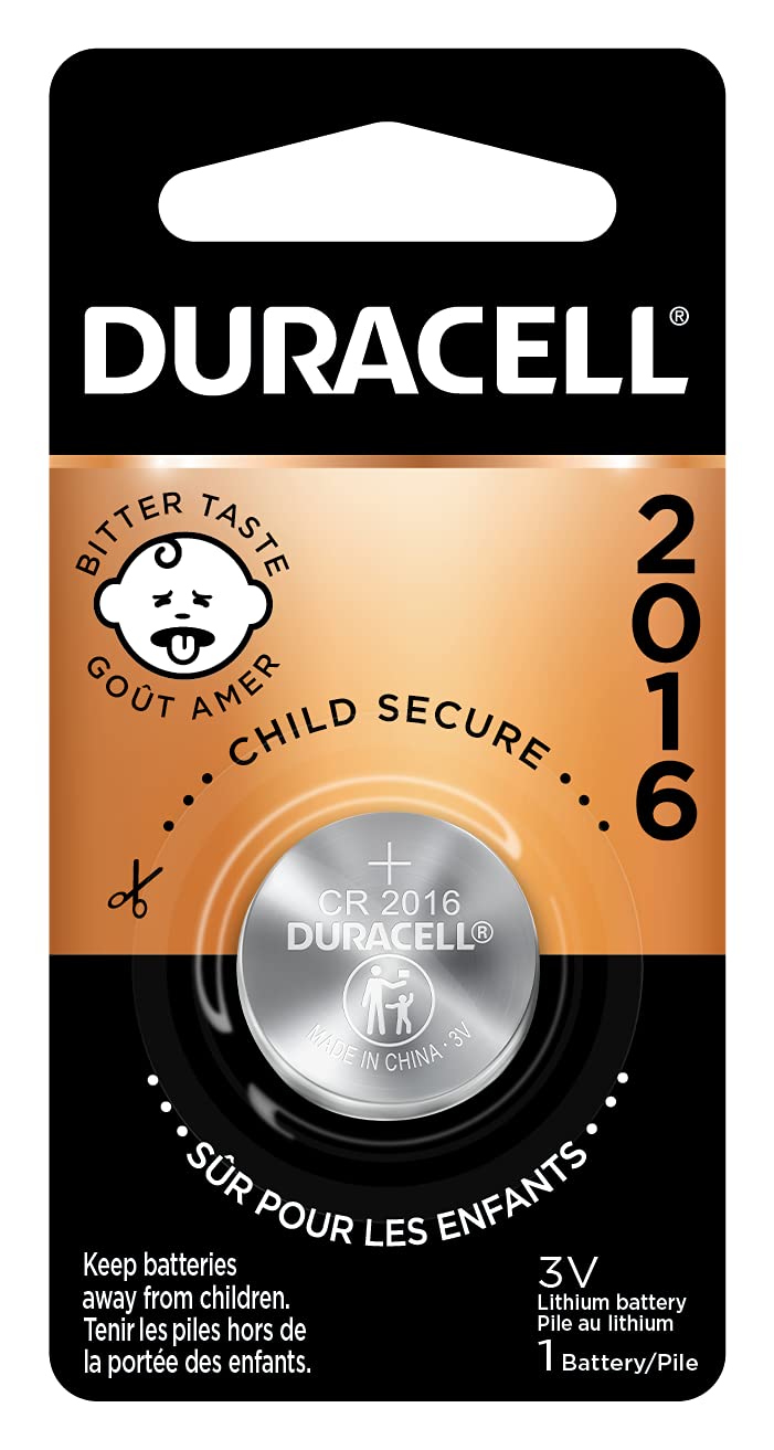 Duracell - 2016 3V Lithium Coin Battery - With Bitter Coating - 1 Count - NewNest Australia