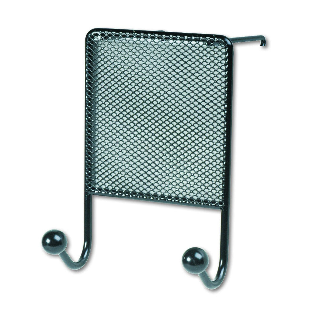 NewNest Australia - Fellowes Mesh Partition Additions Double Coat Hook, Black (75903) Each 