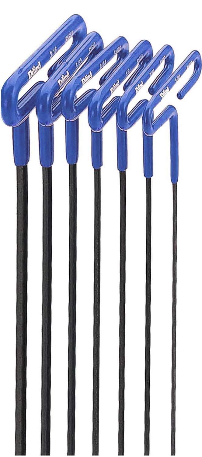 EKLIND 55166 Cushion Grip Hex T-Key allen wrench - 6pc set Metric MM sizes 2-6 (6In shaft) 6 Piece Set (2mm to 6mm) - NewNest Australia