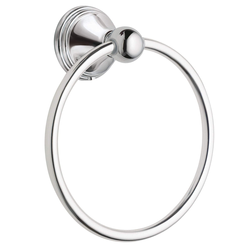 Moen DN8486CH Preston Collection Bathroom Hand Towel Ring, Polished Chrome 7 Inch - NewNest Australia