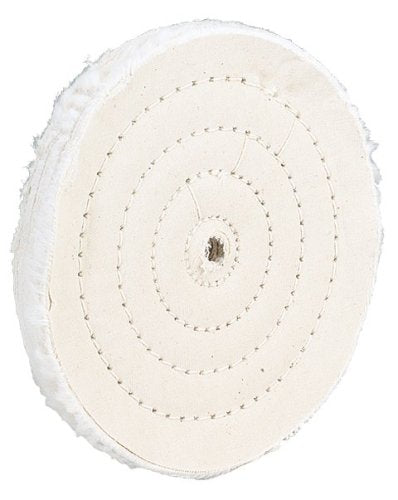 Woodstock D2513 6-Inch by 40 Ply by 1/2-Inch Hole Soft Muslin Buffing Wheel - NewNest Australia