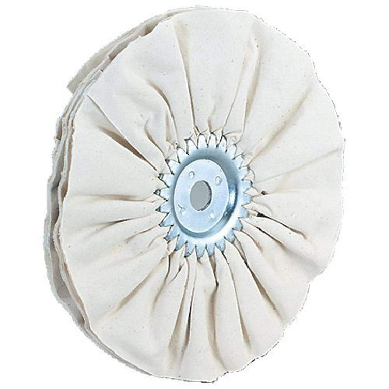 Woodstock D2519 8-Inch Bias Soft Buffing Wheel, White - NewNest Australia