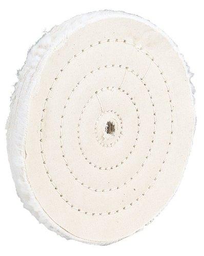 Woodstock D3088 8-Inch by 40 Ply by 3/4-Inch Hole Soft Muslin Buffing Wheel - NewNest Australia