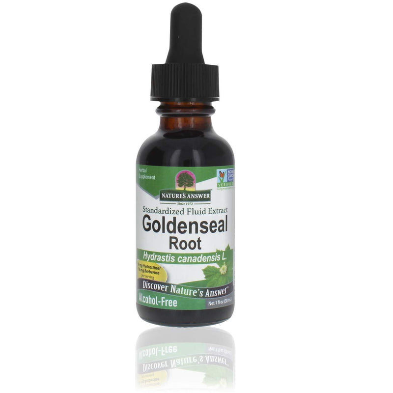 Nature's Answer Goldenseal Root | Herbal Supplement | Supports A Healthy Immune System | Gluten-Free & Alcohol-Free 1oz 1 Fl Oz (Pack of 1) - NewNest Australia