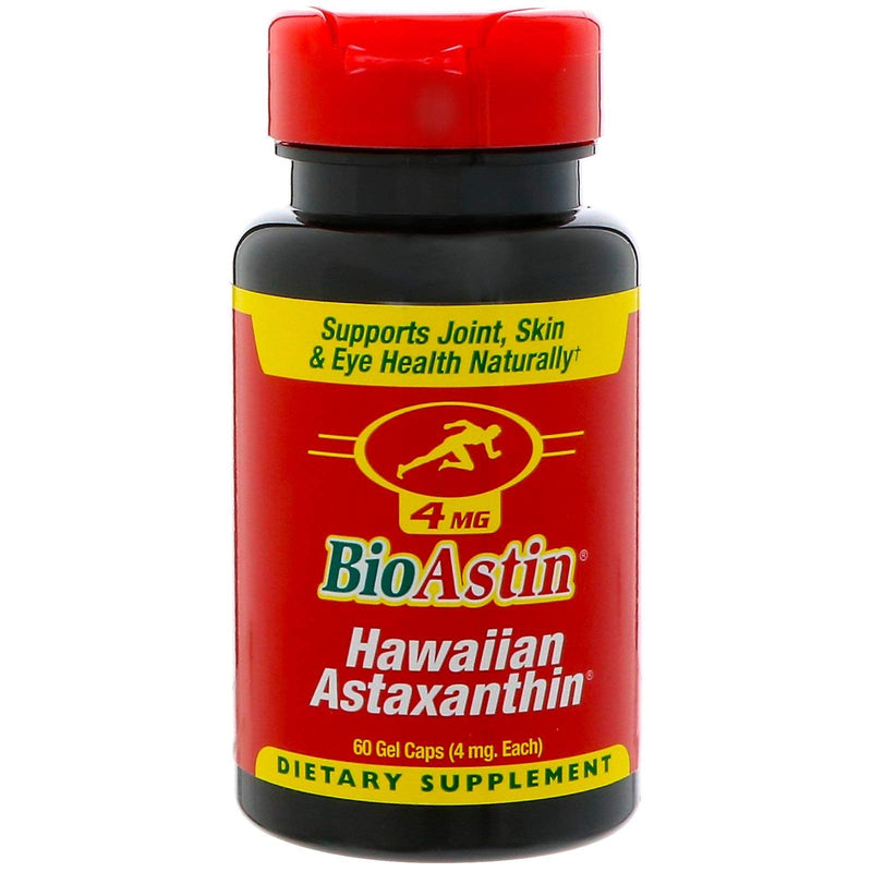 BioAstin Hawaiian Astaxanthin Antioxidant 4 MG (60 Gel Capsules) - NewNest Australia