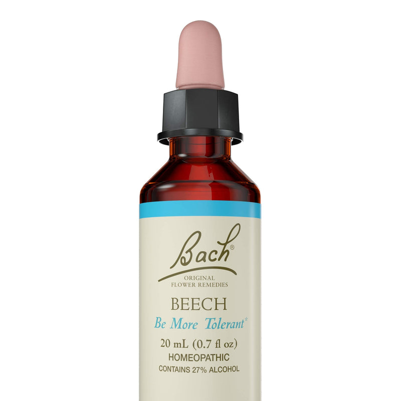 Bach Original Flower Remedies, Beech for Tolerance, Natural Homeopathic Flower Essence, Holistic Wellness and Stress Relief, Vegan, 20mL Dropper - NewNest Australia