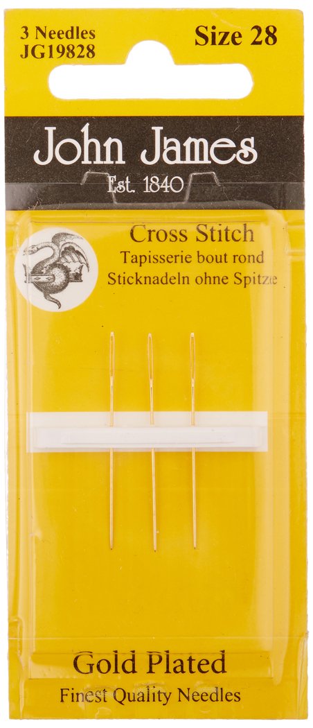 Colonial Needle Gold Tapestry Hand Needles-Size 28 3/Pkg - NewNest Australia