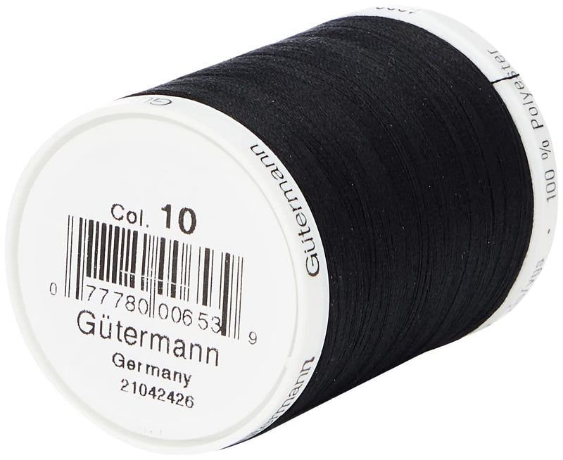 Gutermann Sew-All Thread 1094 Yards-Black (24357) Black - NewNest Australia
