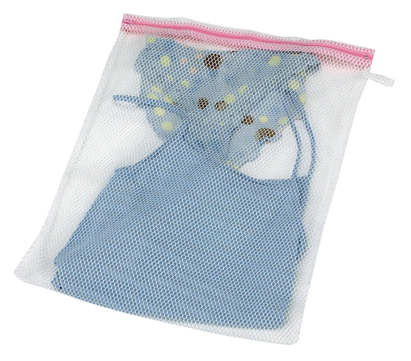 NewNest Australia - Household Essentials 121 Mesh Lingerie Bag for Laundry - Use in Washing Machines- White 1 Pack 