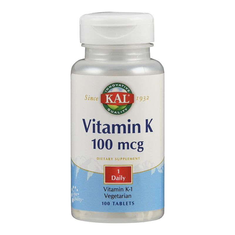Kal 100 Mcg K1 Tablets, 100 Count - NewNest Australia