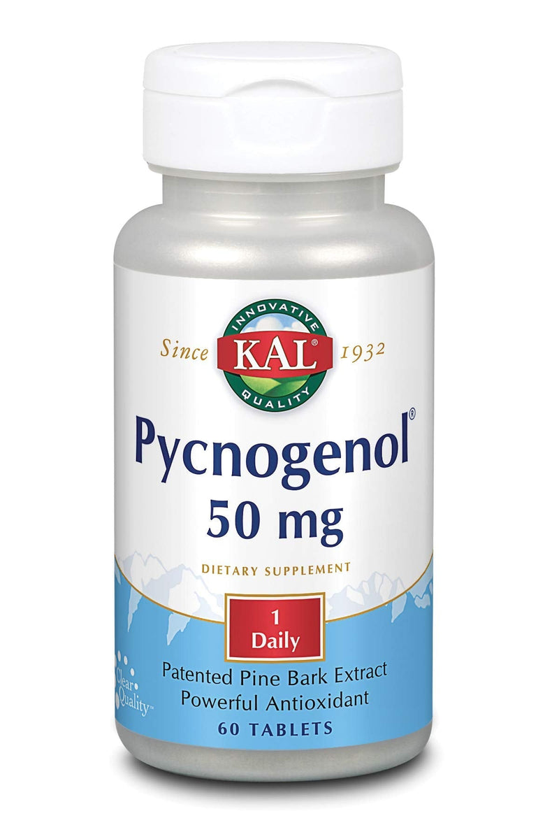 KAL 50 Mg Pycnogenol Tablets, 60 Count - NewNest Australia