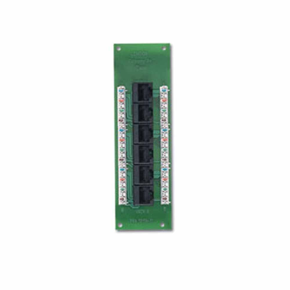 Leviton 47603-C5 Category 5E Voice and Data Expansion Board , Green - NewNest Australia