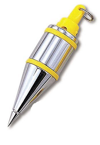 TAJIMA Plumb Bob - 7 oz (200g) Plumb-Rite with Quick-Stabilizing Cap & Embedded Bumpers - PQB-200 7-Ounce - NewNest Australia