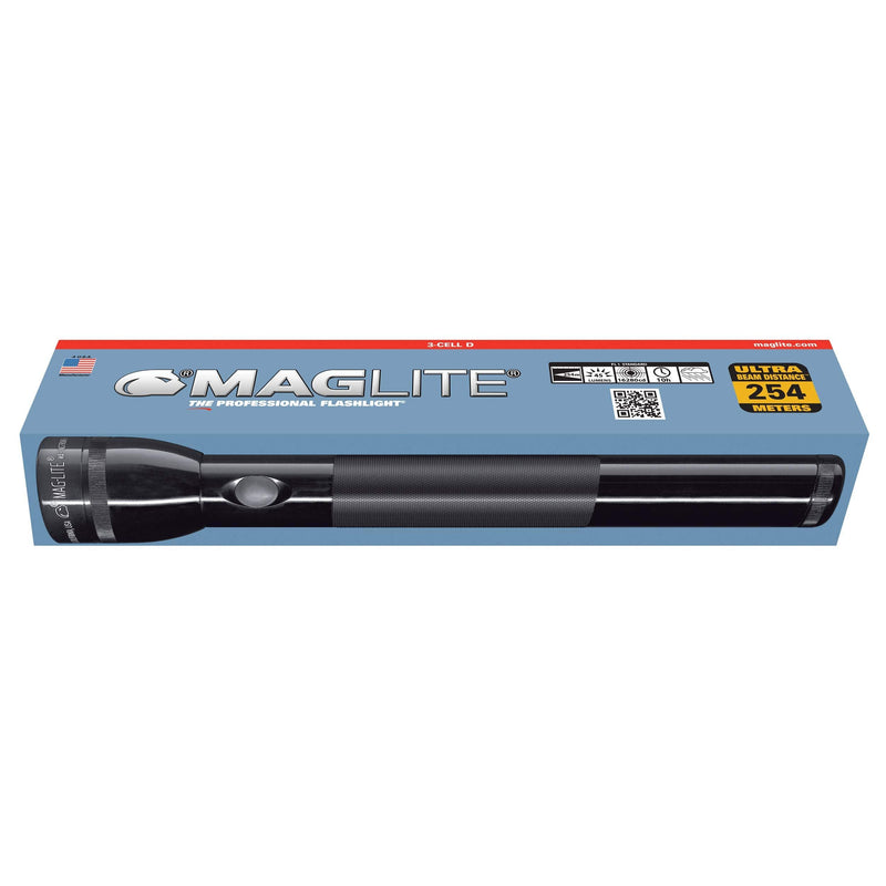 MagLite - S3D015 Maglite Heavy-Duty Incandescent 3-Cell D Flashlight in Display Box, Black - NewNest Australia