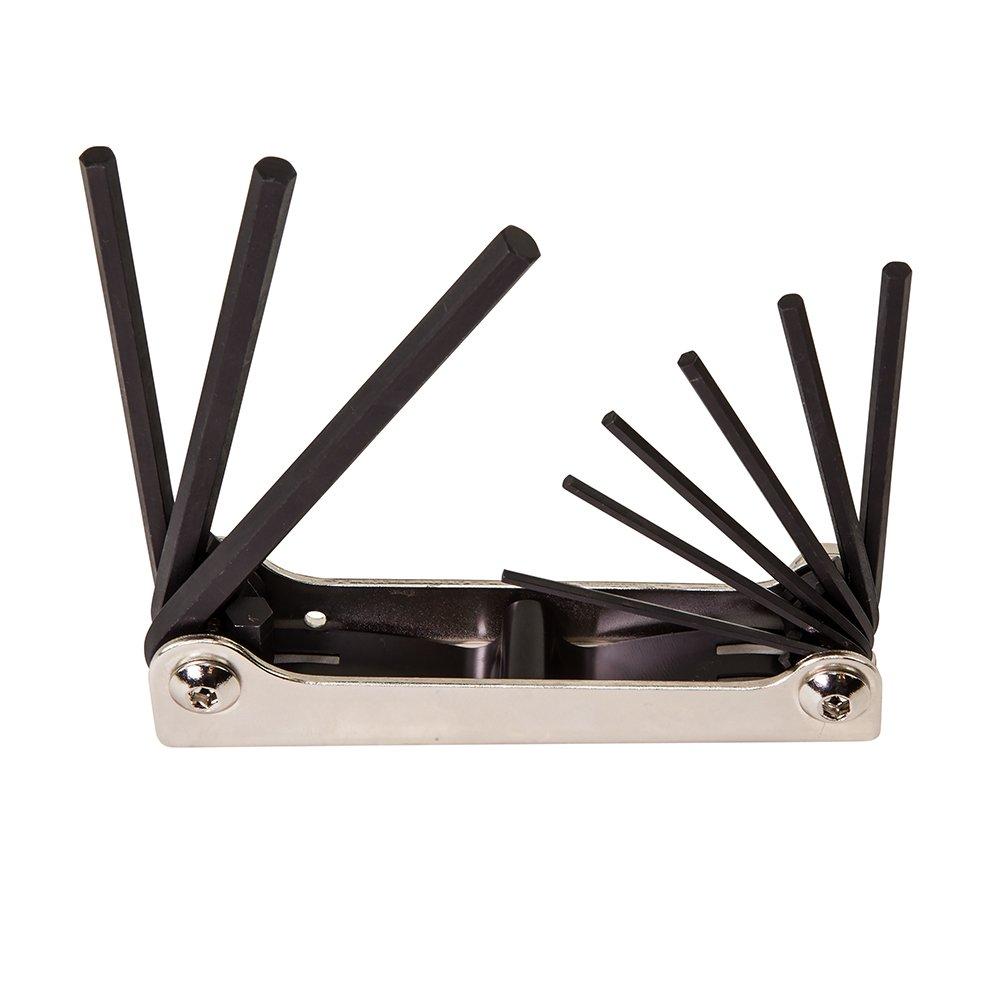 Klein Tools 70591 Nine-Key Folding Hex Key Set, Inch Sizes 9-Key SAE - NewNest Australia