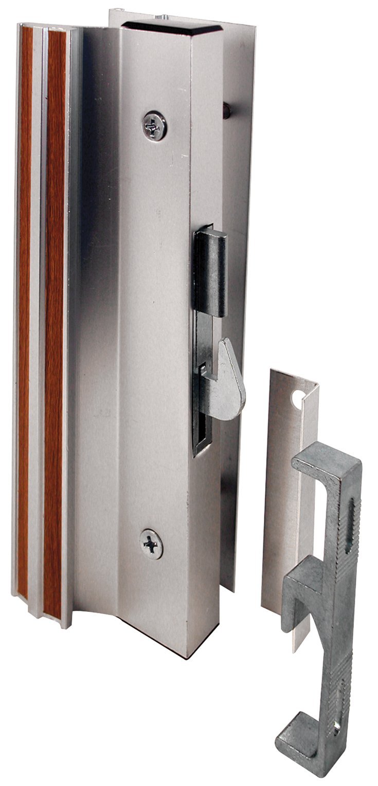 Prime-Line Products C 1000 Sliding Glass Door Handle Lock, Hook Style, Surface Mount, Aluminum - NewNest Australia