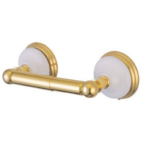 Kingston Brass BA1118PB Victorian Toilet Paper Holder, Polished Brass,6-1/2-Inch Length - NewNest Australia