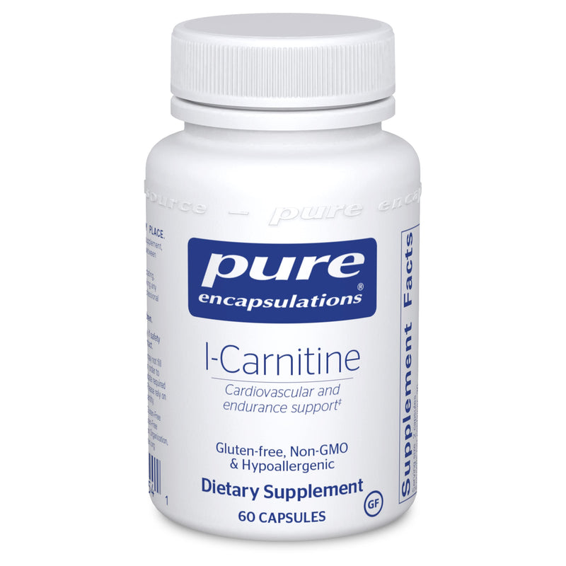 Pure Encapsulations - L-Carnitine - Hypoallergenic Supplement for Cardiovascular and Endurance Support - 60 Capsules 60 Count (Pack of 1) - NewNest Australia