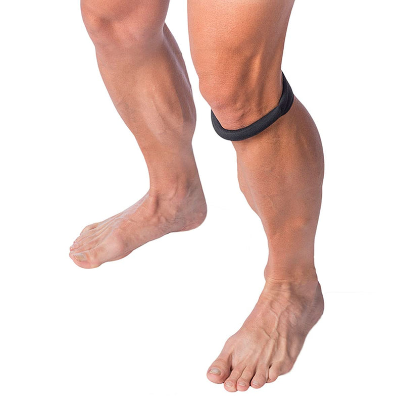 Cho-Pat Original Knee Strap, Patella Support for Runner’s Knee, Jumper’s Knee, Osgood Schlatter’s, and Chondromalacia, Black, Small, Small (Pack of 1) Small (Pack of 1) - NewNest Australia