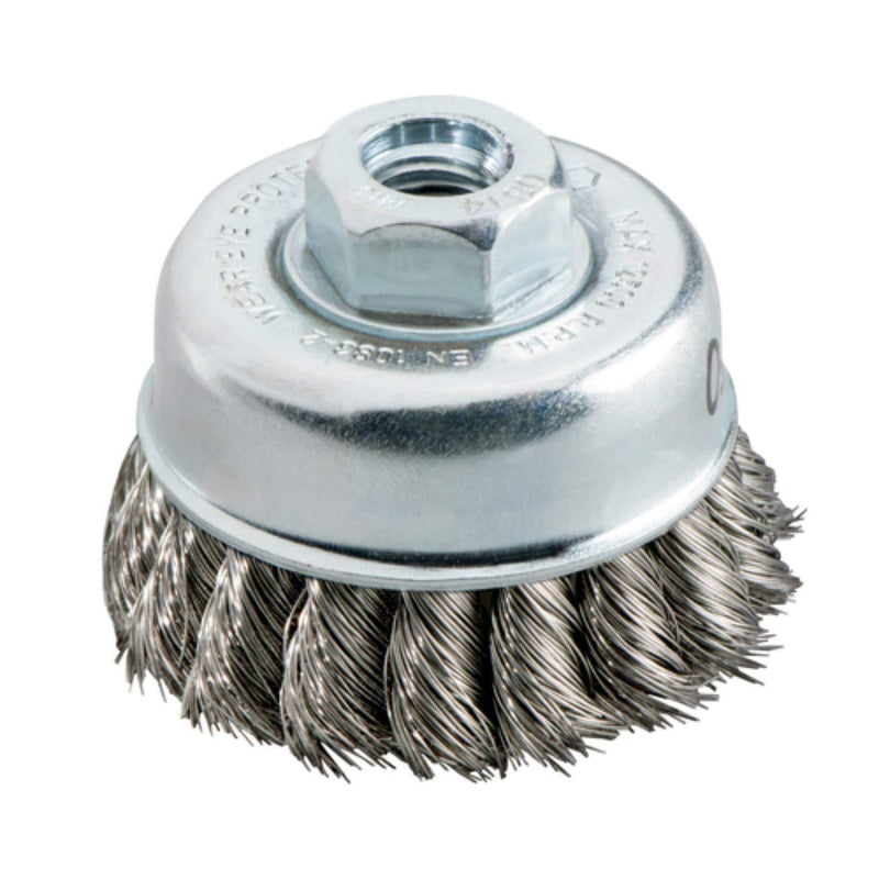 Metabo - Application: Steel - 2 3/4" x M14 Carbon Knot Brush (623796000), Wire Wheels - NewNest Australia